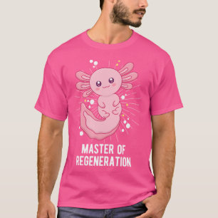 T-shirt Maître De Régénération Axolotl Animaux De Mer Sala