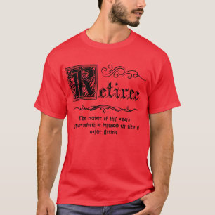T-shirt Maître de retraite médiévale