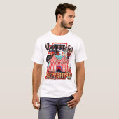 T-shirt Maître De Ringmaster Du Shitshow Whitte Unisex T-S (Devant entier)