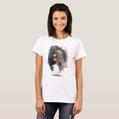 T-shirt Maître de zen Mandrill (Devant entier)