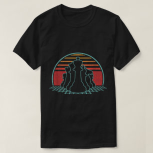 T-shirt Maître d'échecs rétro design vintage