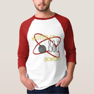 T-shirt Maître du bowling