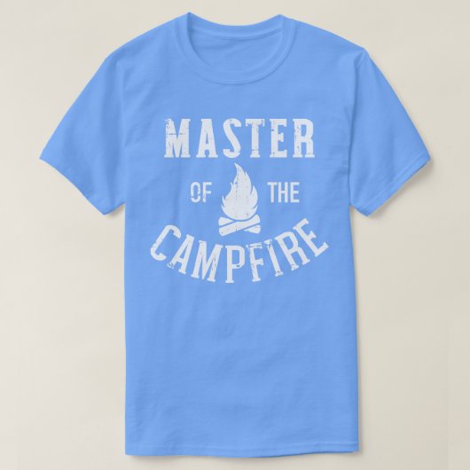 T-shirt Maître du camping Camping (Design devant)