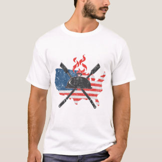 T-shirt Maître du grill du 14 juillet