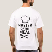 T-shirt Maître du repas (Dos)