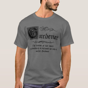 T-shirt Maître Gardener médiéval