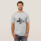 T-shirt maître grill (Devant entier)