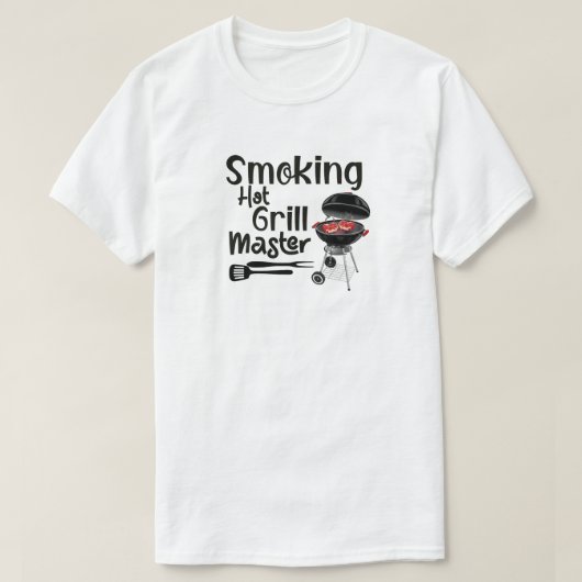 T-shirt maître grill (Design devant)