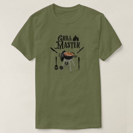 T-shirt maître grill (Design devant)