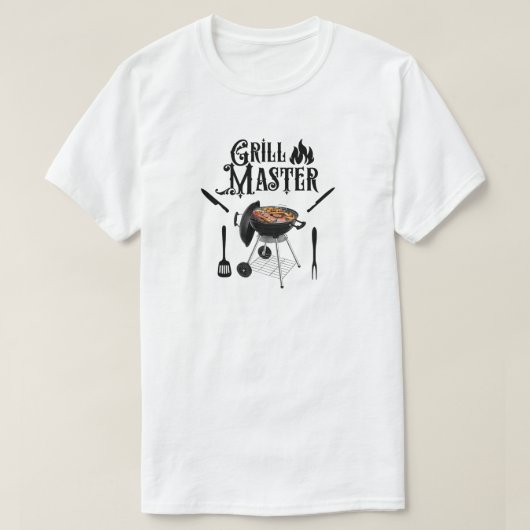 T-shirt maître grill (Design devant)