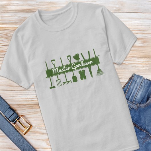 T-shirt Maître jardinier à pouce verte simple