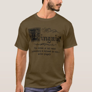 T-shirt Maître linguistique médiéval