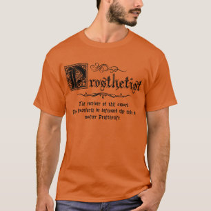 T-shirt Maître prothétiste médiéval