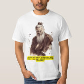 T-shirt maître Wu [Dessin de Chine - sagesse (Devant)
