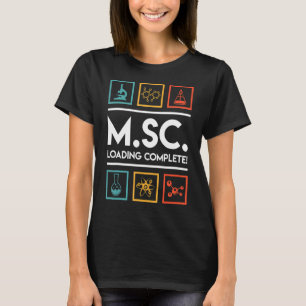 T-shirt Maîtrise de chargement complet Maîtrise en science