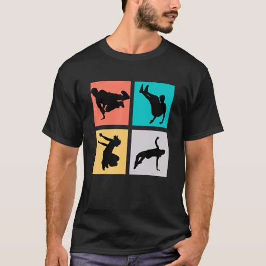 T-shirt Maîtrise du Parkour (Devant)
