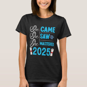 T-shirt Maîtrise Elle Est Venue Voir Maîtrise 2025 Filles