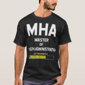 T-shirt Maîtrise En Administration De La Santé Étudiante - (Devant)