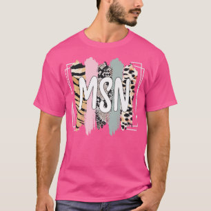 T-shirt Maîtrise En Sciences En Infirmière Appréciation Pr