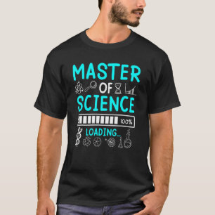 T-shirt Maîtrise Maîtrise Thèse Maîtrise des sciences 1