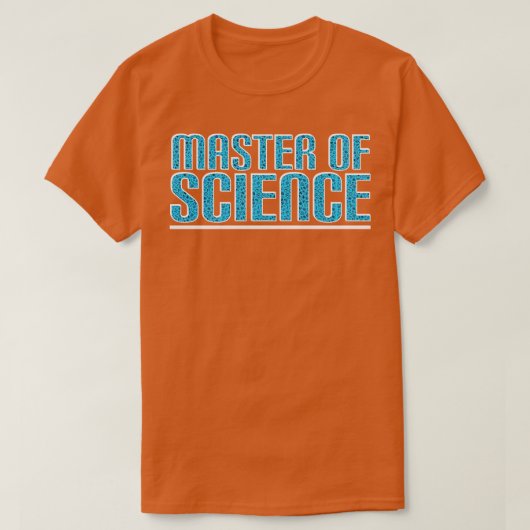 T-shirt Maîtrise scientifique (Design devant)