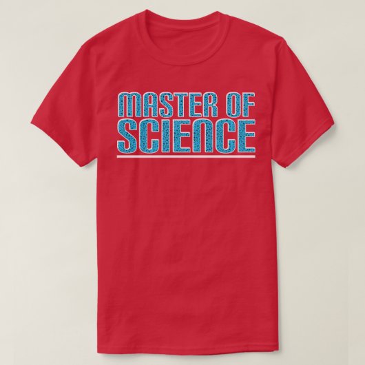 T-shirt Maîtrise scientifique (Design devant)