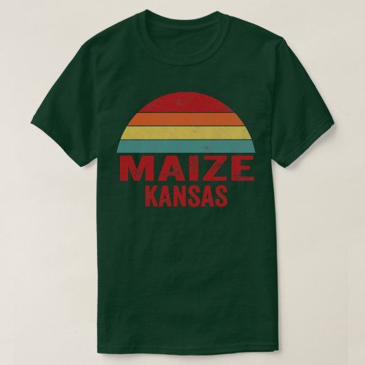 T-shirt Maize Kansas (Design devant)
