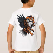 T-shirt Majesté ailée : L'hybride tigre-aigle (Dos)