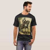 T-shirt Majesté blindée : Le noble tour du chevalier (Devant entier)