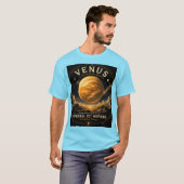 T-shirt Majesté dorée de Vénus. (Devant entier)