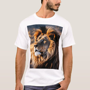 T-shirt Majesté la rugissante : Le Lion Tee