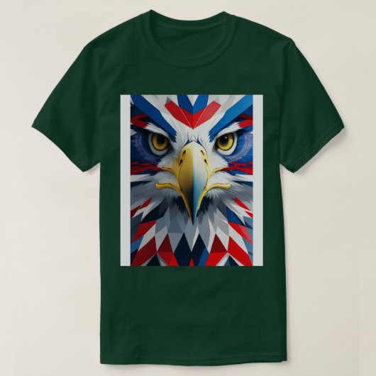 T-shirt Majesté patriotique (Design devant)