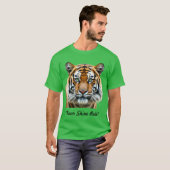T-shirt "Majesté Rugissement d'Émeraude" (Devant entier)