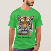 T-shirt "Majesté Rugissement d'Émeraude" (Devant)