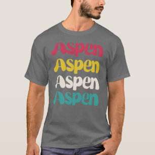 T-shirt Majestic Aspen Winter Wonderland