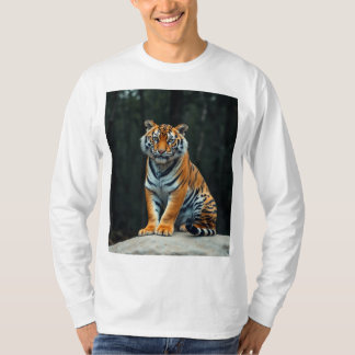 T-shirt "Majestic Bengal Tiger Sweatshirt : l'élégance for
