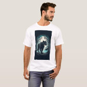 T-shirt Majestic Black Panther - Marche Forêt Misty (Devant entier)