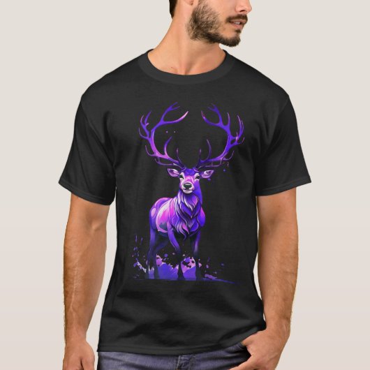 T-shirt Majestic Deer (Devant)