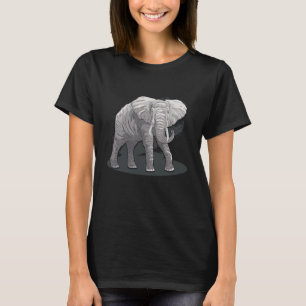 T-shirt Majestic Douce Créatures préhistoriques Grosses Or