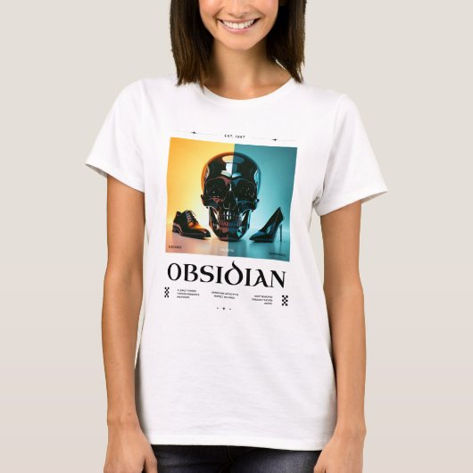 T-shirt Majestic Duality Design (Devant)
