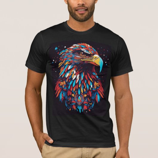 T-shirt Majestic Eagle (Devant)