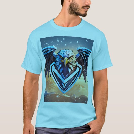 T-shirt Majestic Eagle Soar (Devant)