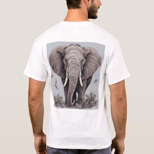 T-shirt Majestic Elephant Tee (Dos)