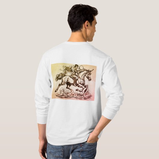 T-shirt "Majestic Fusion : Centaur Flash" (Dos entier)