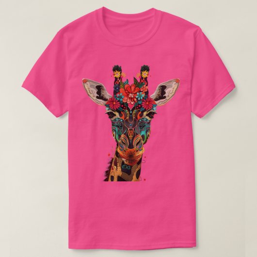 T-shirt Majestic Giraffe Stance (Design devant)