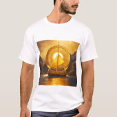 T-shirt Majestic Golden Ark - Embrassez la lumière (Devant)