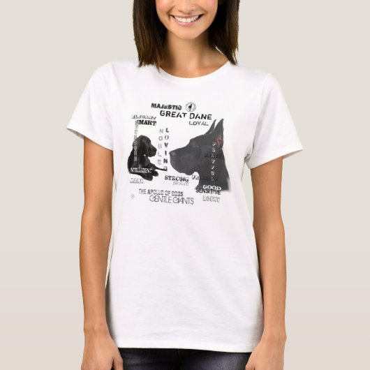 T-shirt Majestic Great Danes (Devant)