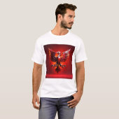 T-shirt Majestic Griffin Emblem : Un superbe logo 3D 8K da (Devant entier)