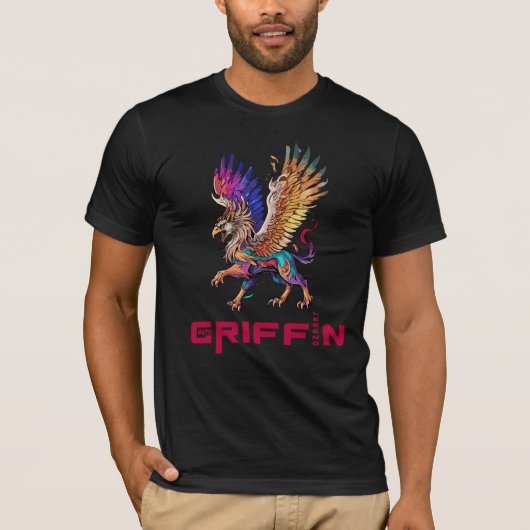 T-shirt Majestic Griffin - Gardien du ciel (Devant)
