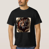 T-shirt Majestic Jaguar - Roi De La Jungle (Devant)